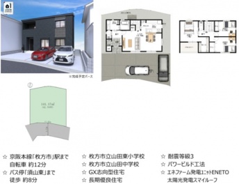 枚方市 須山町 新築一戸建て