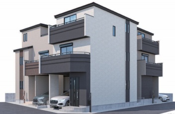 ハートフルタウン大阪市東淀川区 大道南２丁目 新築一戸建て３棟C号棟