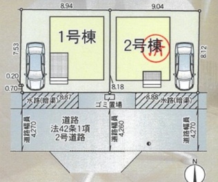 クレイドルガーデン高槻市 郡家新町 新築一戸建て１期１号棟