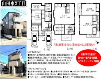 吹田市 山田東２丁目 中古一戸建て