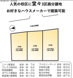箕面市 半町４丁目 土地