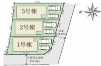 豊中市 清風荘１丁目 新築一戸建て３棟２号棟