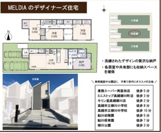 高槻市 柳川町２丁目 新築一戸建て