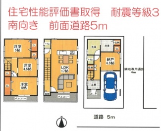 尼崎市 稲葉荘１丁目 新築一戸建て