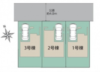 ブルーミングガーデン池田市 緑丘１丁目 新築一戸建て3棟2号棟