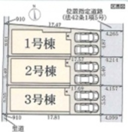 リーブルガーデン大阪市東淀川区 南江口１丁目 新築一戸建て3棟2号棟
