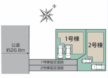 ブルーミングガーデン西宮市 浜甲子園２丁目 新築一戸建て2棟1号棟