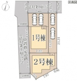 リーブルガーデン枚方市 東香里元町 新築一戸建て２棟１号棟