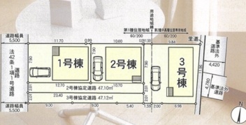 クレイドルガーデン八尾市 桂町５丁目 新築一戸建て３期３棟1号棟