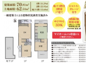 豊中市 刀根山元町 中古一戸建て