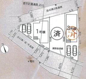 クレイドルガーデン八尾市 安中町８丁目 新築一戸建て3棟1号棟