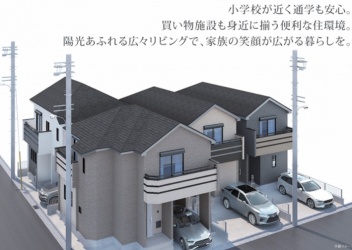ハートフルタウン東大阪市 加納２丁目 新築一戸建て4棟C号棟